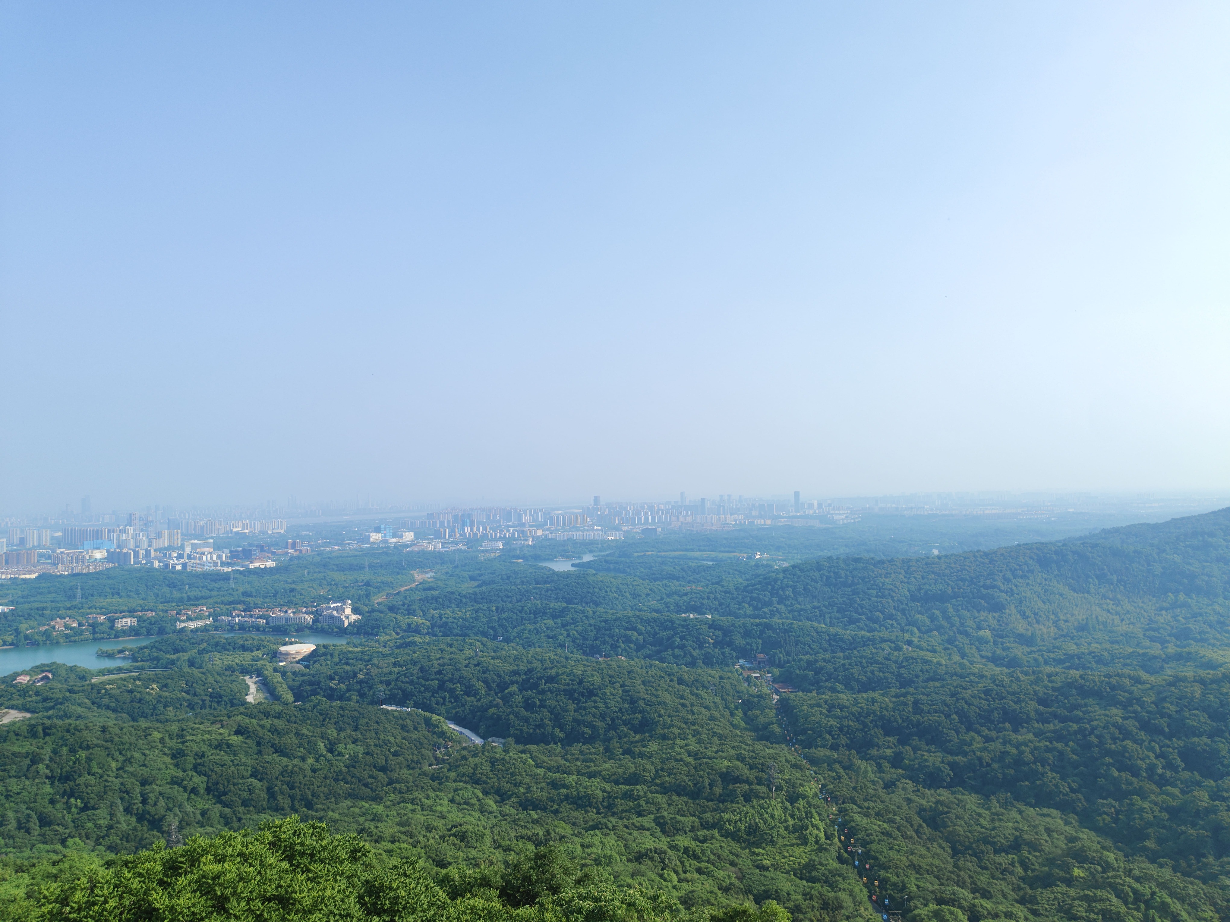 山顶景色