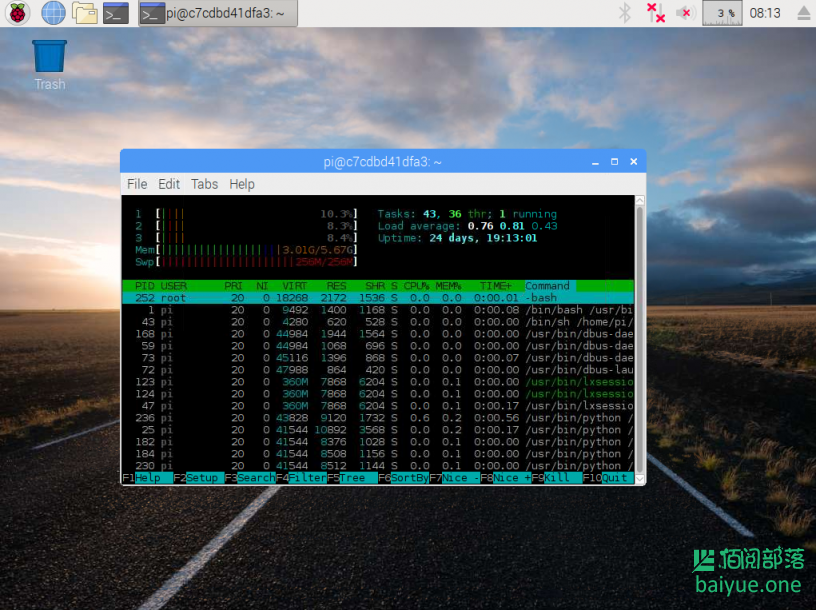 Docker安装Raspbian（树莓派操作系统）