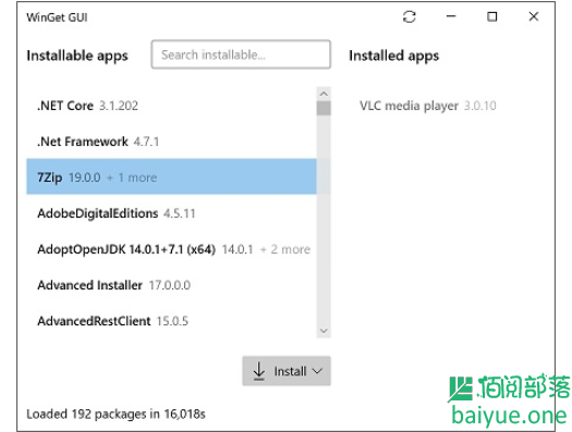 如何使用Windows系统下的Winget包安装管理器