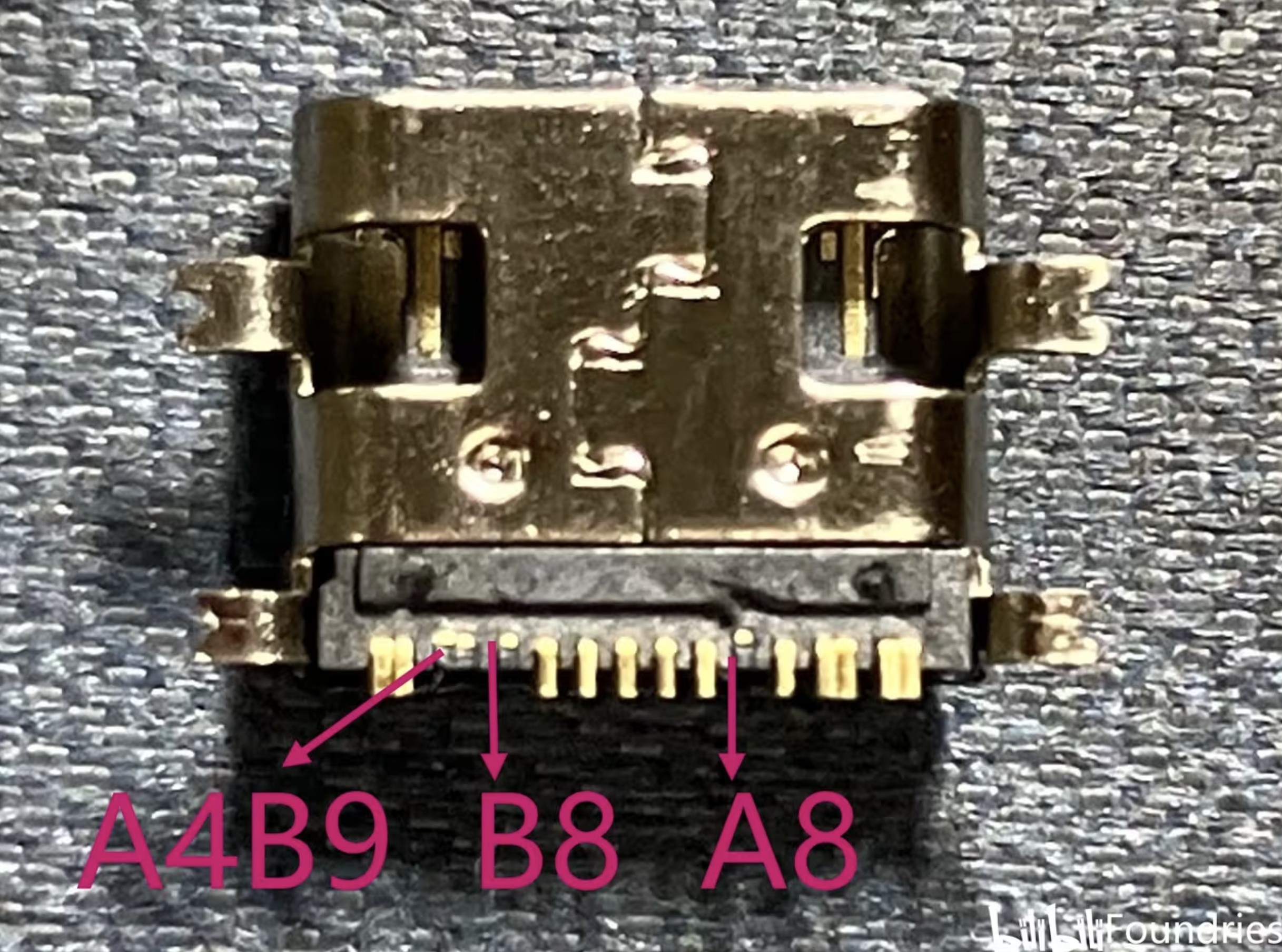 拔除A4B9,B8,A8引脚