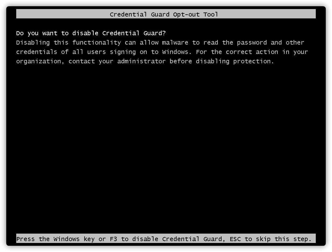 Credential-Guard-Opt-out-Tool