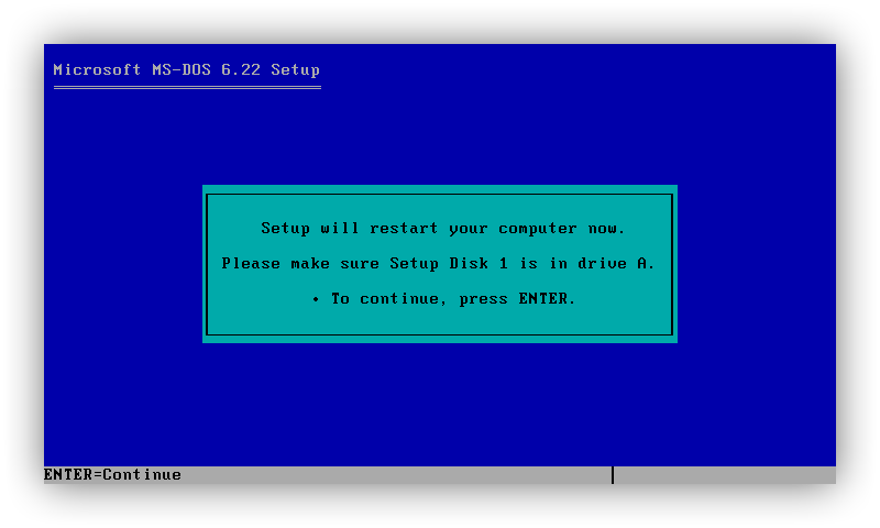 重启以完成磁盘分配
