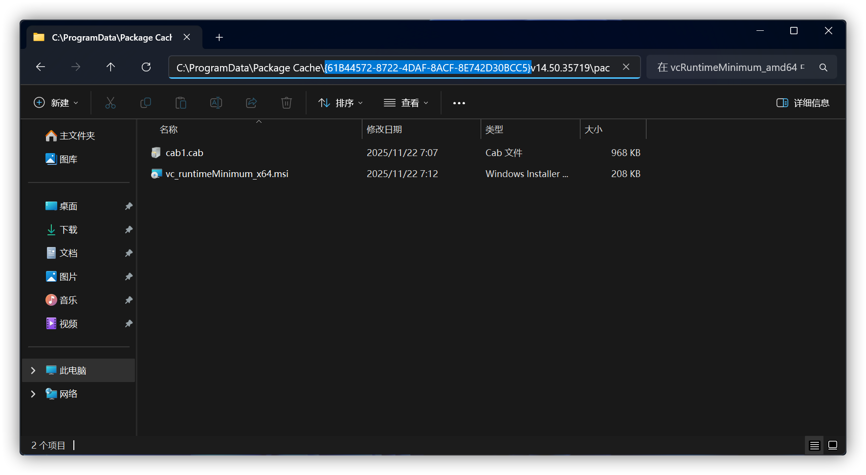 ProgramData 下的 GUID