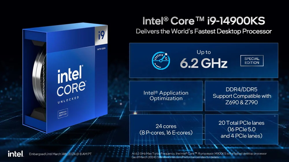 Core i9-14900KS vs i9-14900K