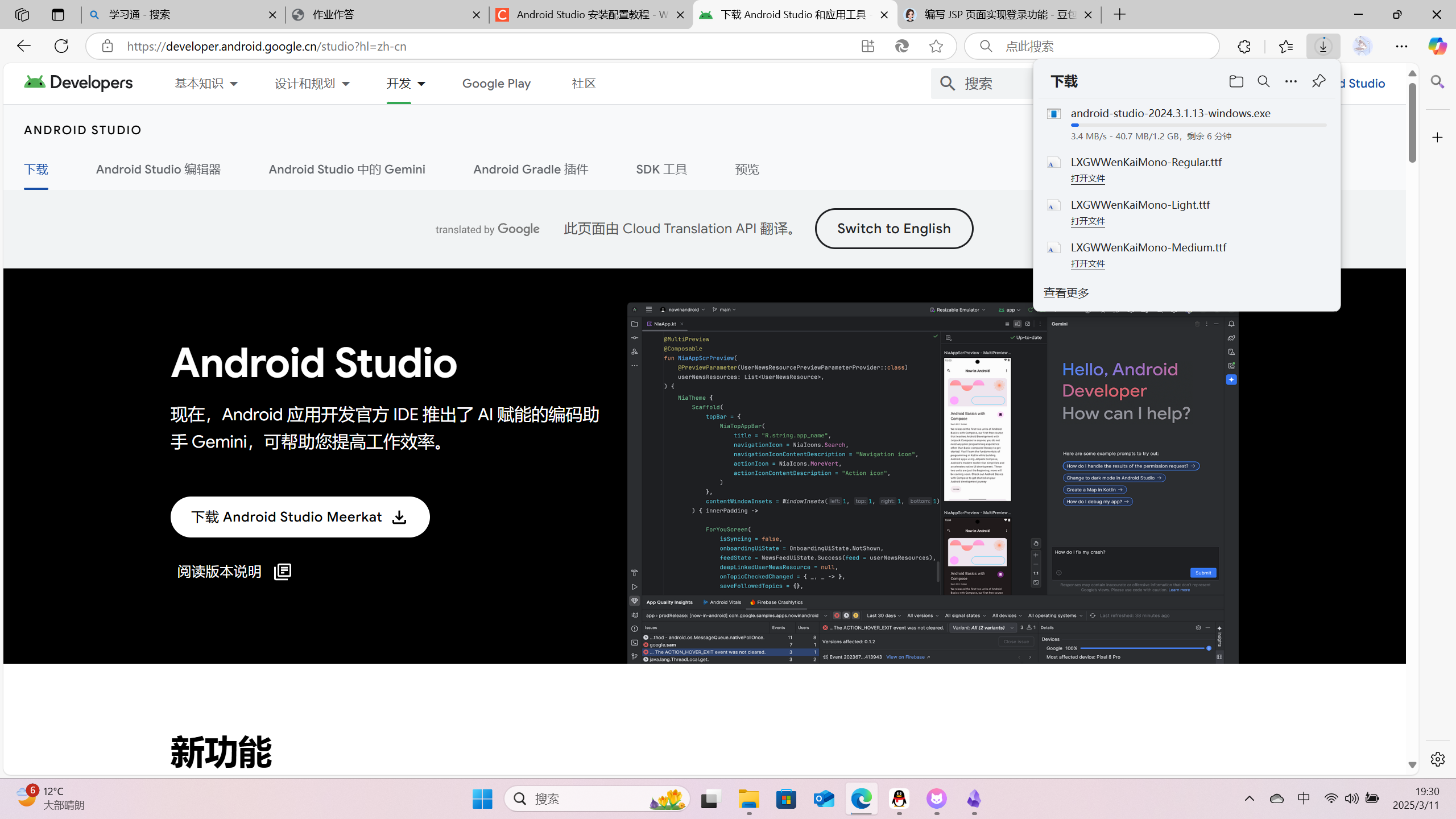 Android Studio的部署-202503111930|825