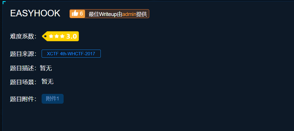 EASYHOOK, 异或运算，函数地址