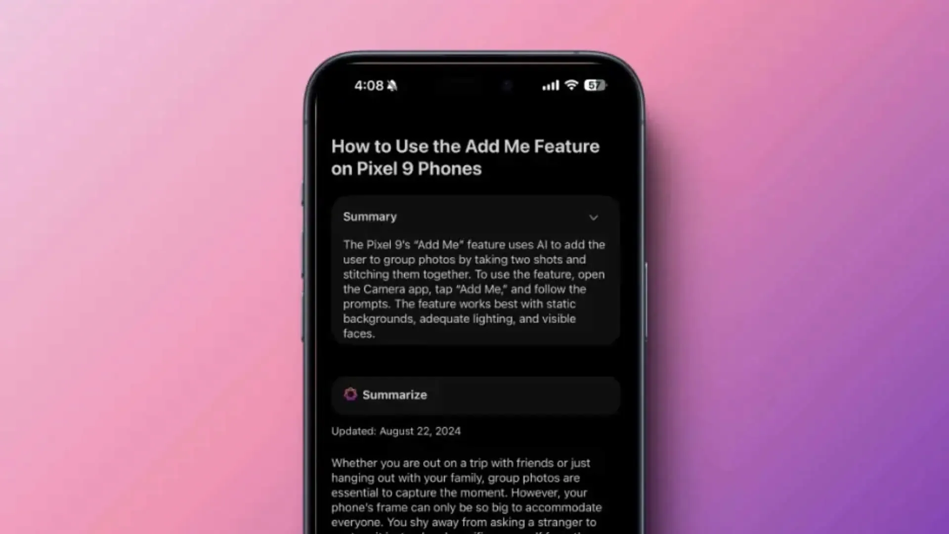 Safari AI摘要按钮太烦人？一招教你永久移除！