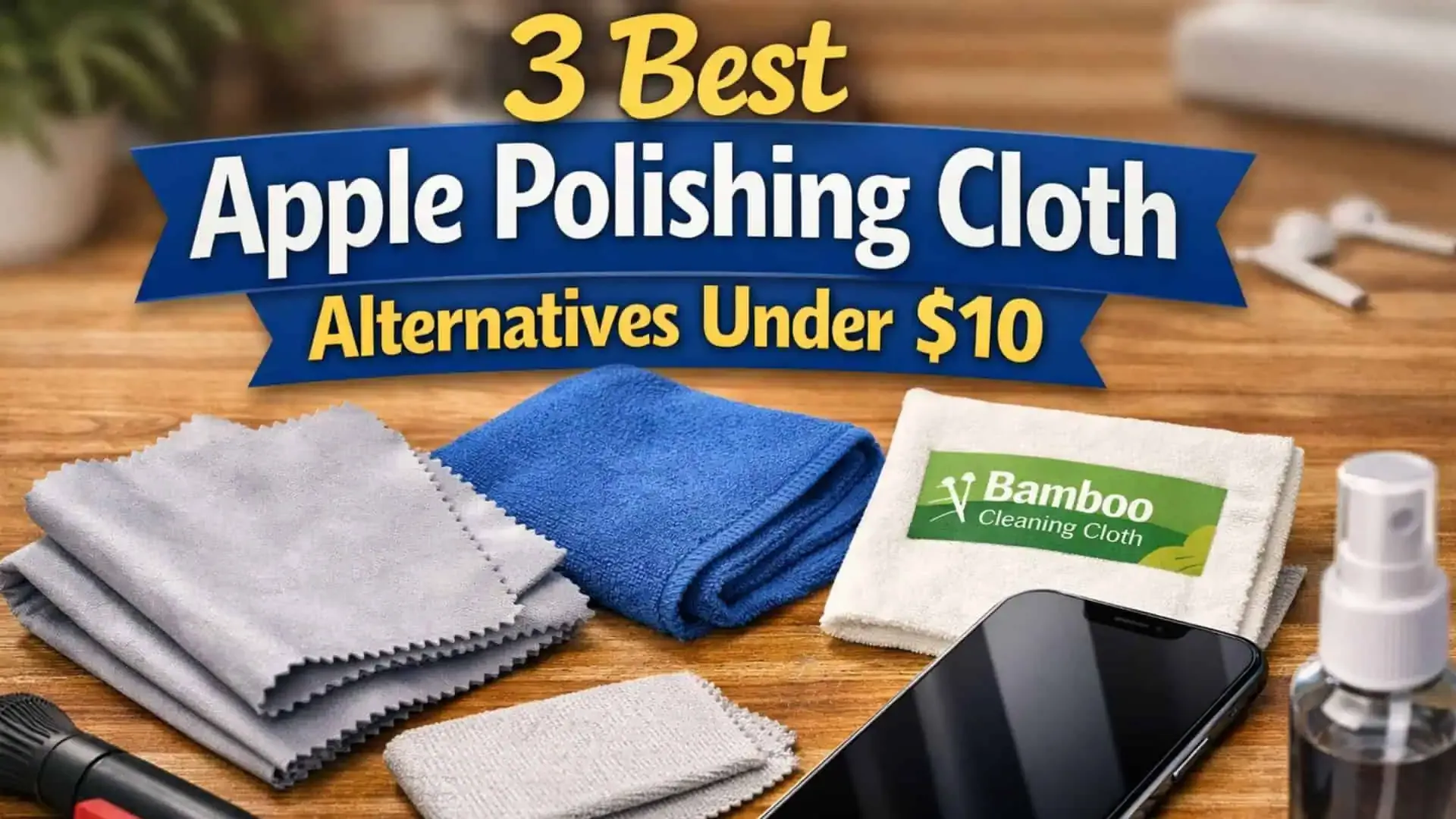 不到10美元！3款超值苹果官方抛光布平替 屏幕亮瞎眼