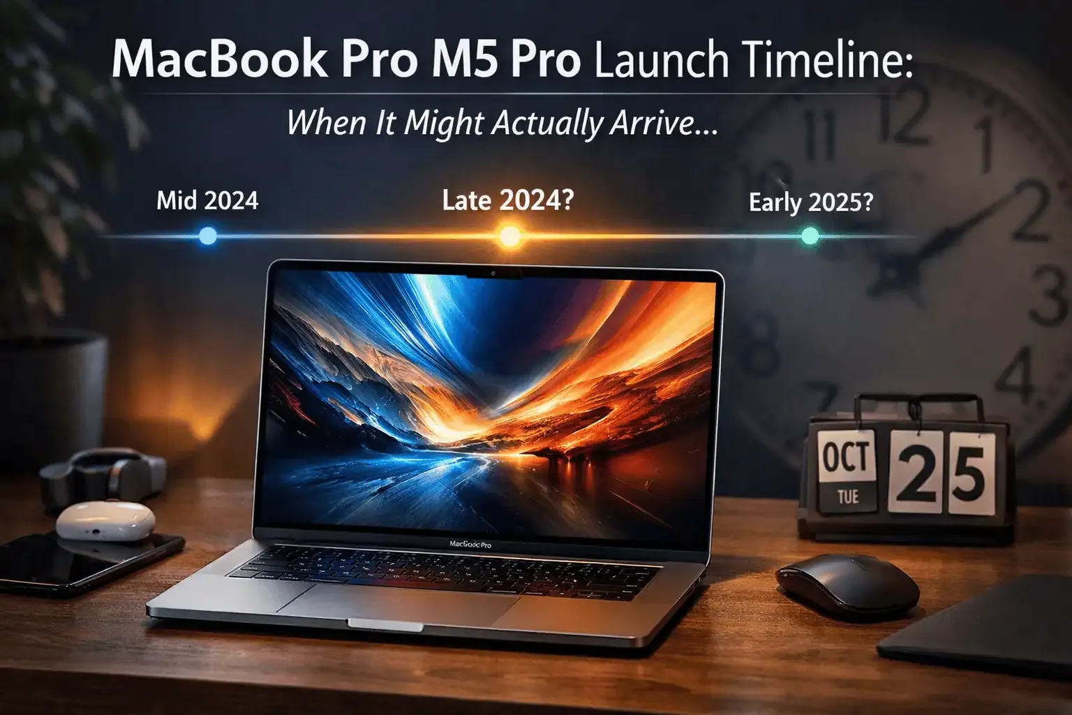 MacBook Pro M5 Pro/Max 终于要来了？2026春季重磅登场时间全解析！