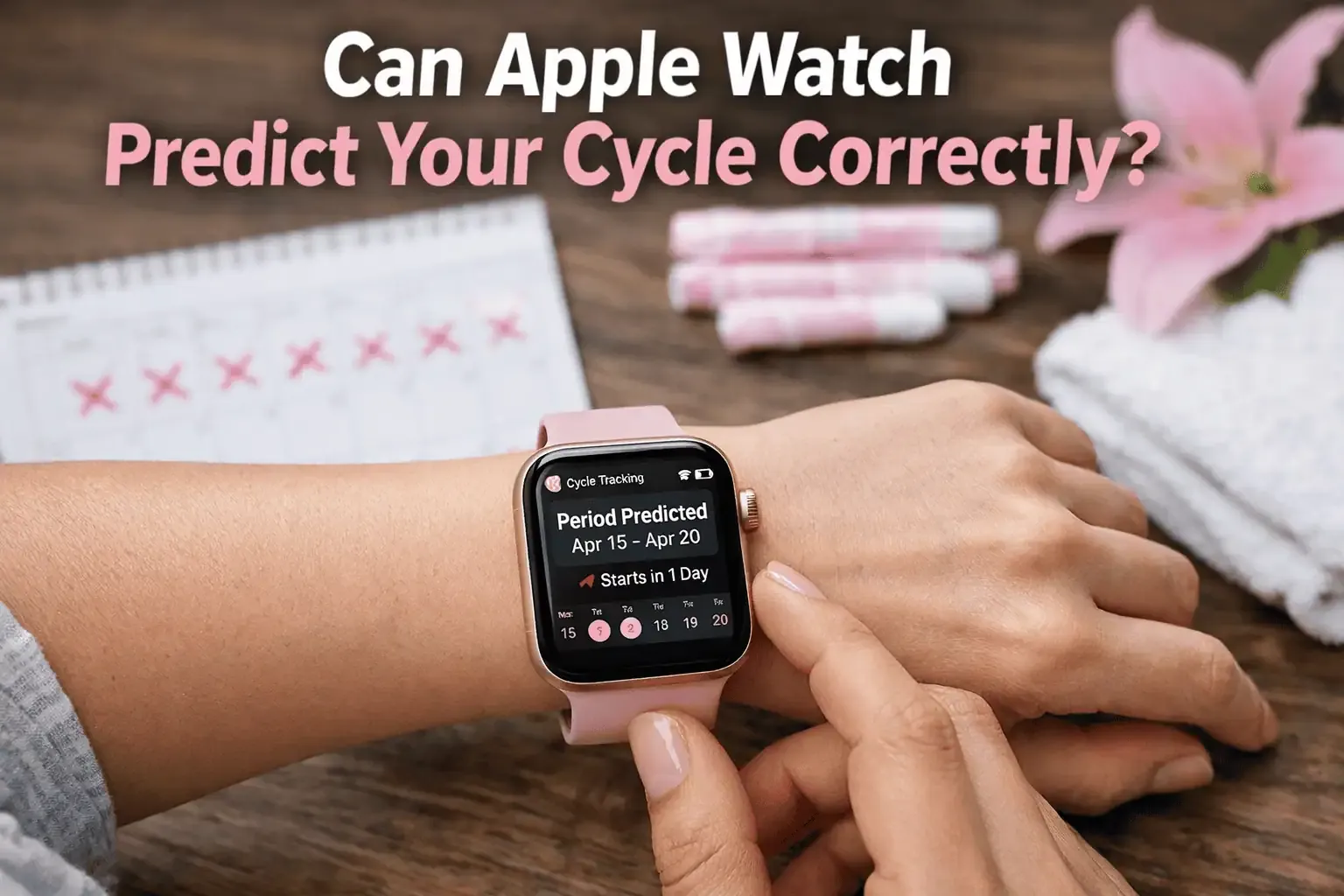 苹果手表真的能精准预测你的经期吗？真相大揭秘！