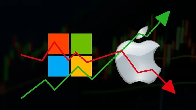 微软股价暴跌10%蒸发3600亿，苹果却逆势上涨，核心原因就一个字：信心