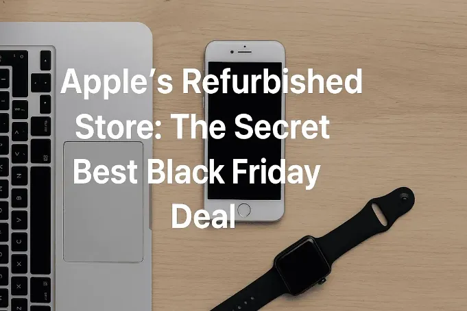 苹果官方翻新店：黑色星期五最强隐藏福利！错过后悔一年