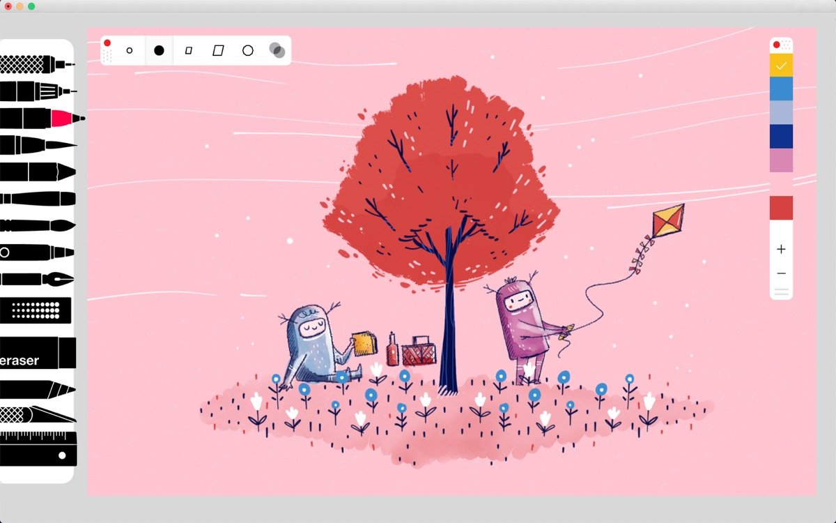 Tayasui Sketches截图5