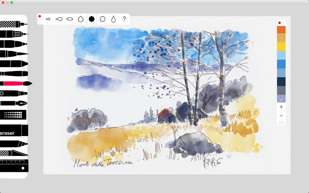 Tayasui Sketches截图2