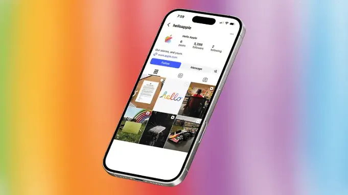 苹果推出全新 Instagram 账号 @helloapple，专注分享品牌故事