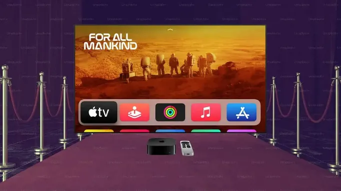 Apple TV 应用在全界面推广自动播放视频预览