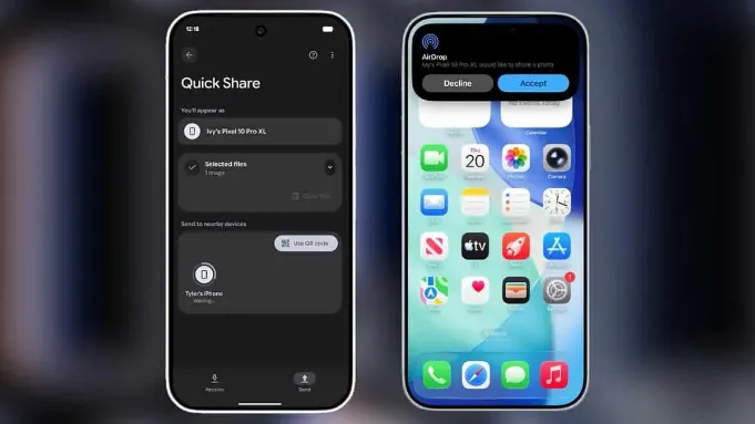 三星 Galaxy S26 现已支持通过 AirDrop 与 iPhone 分享文件