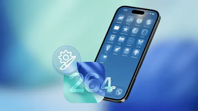 iOS 26.4 更新新增两项自定义功能，让 Liquid Glass 效果不再那么晃眼