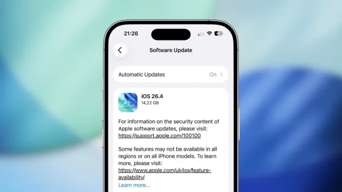 iOS 26.4 更新包体积看起来特别大，很多用户都觉得奇怪，其实是这样