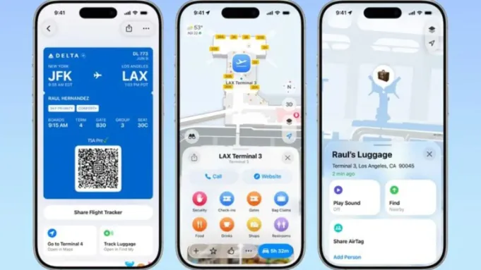 美国航空率先支持 iOS 26 钱包登机牌