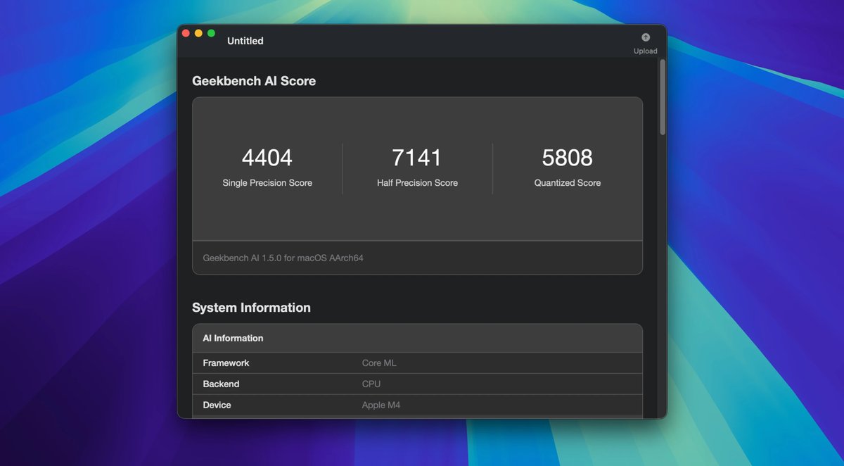Geekbench AI截图1