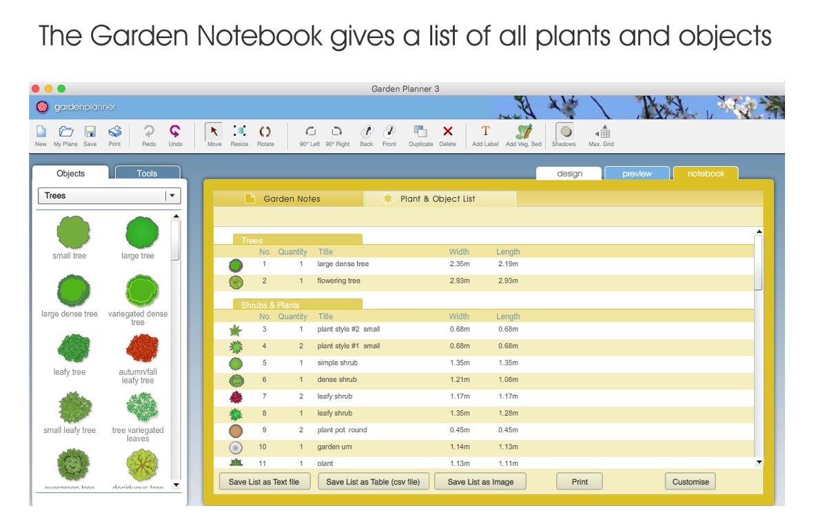Garden Planner截图5