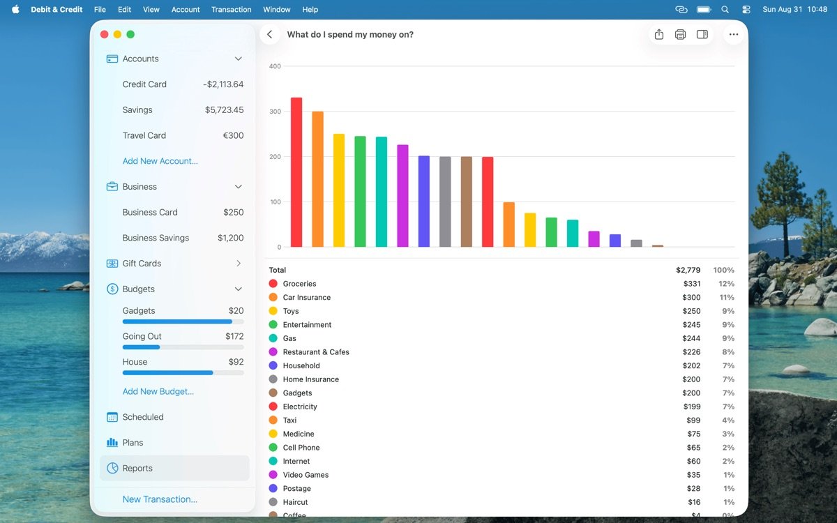 Debit & Credit截图2