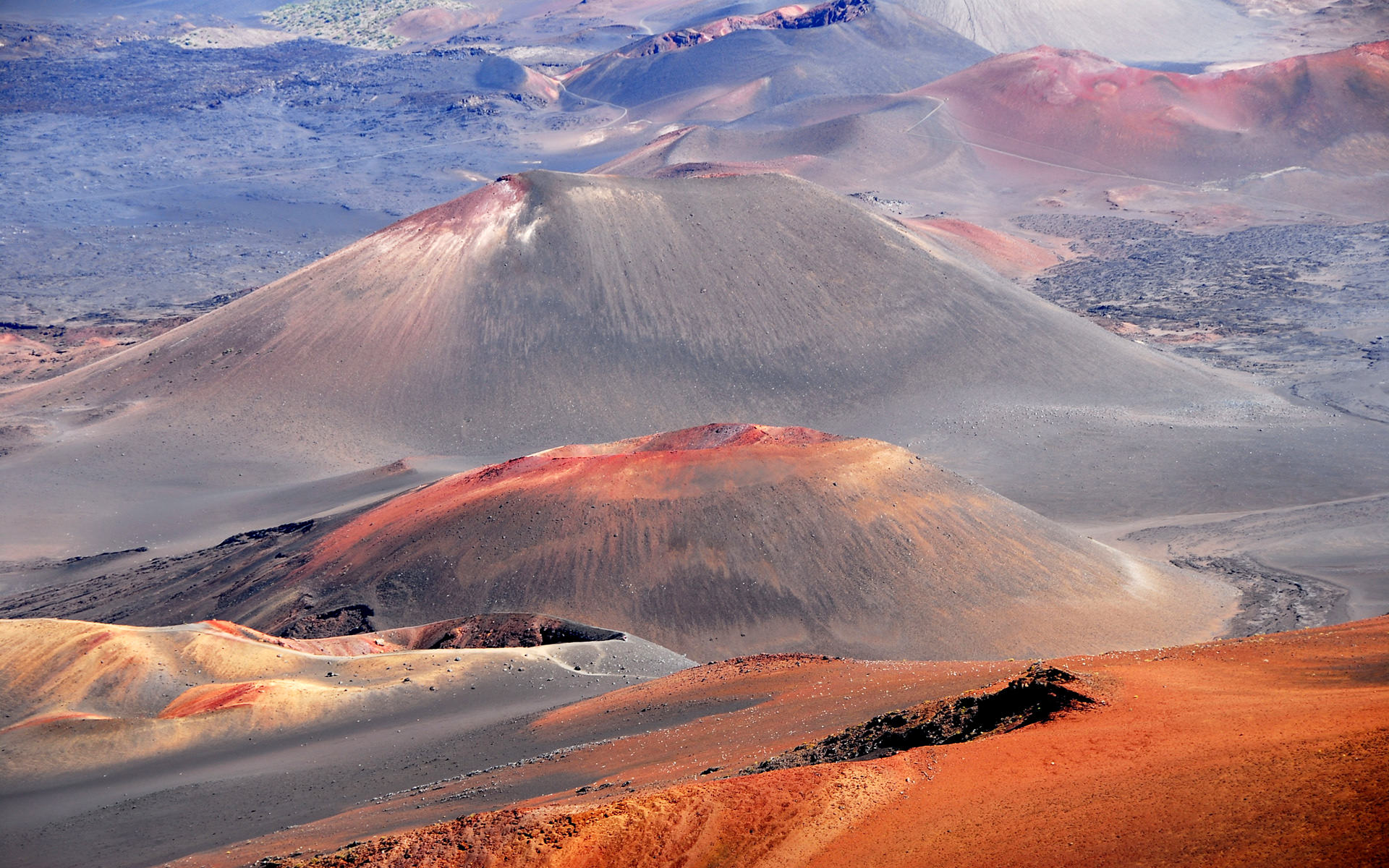 哈莱阿卡拉火山口高清壁纸