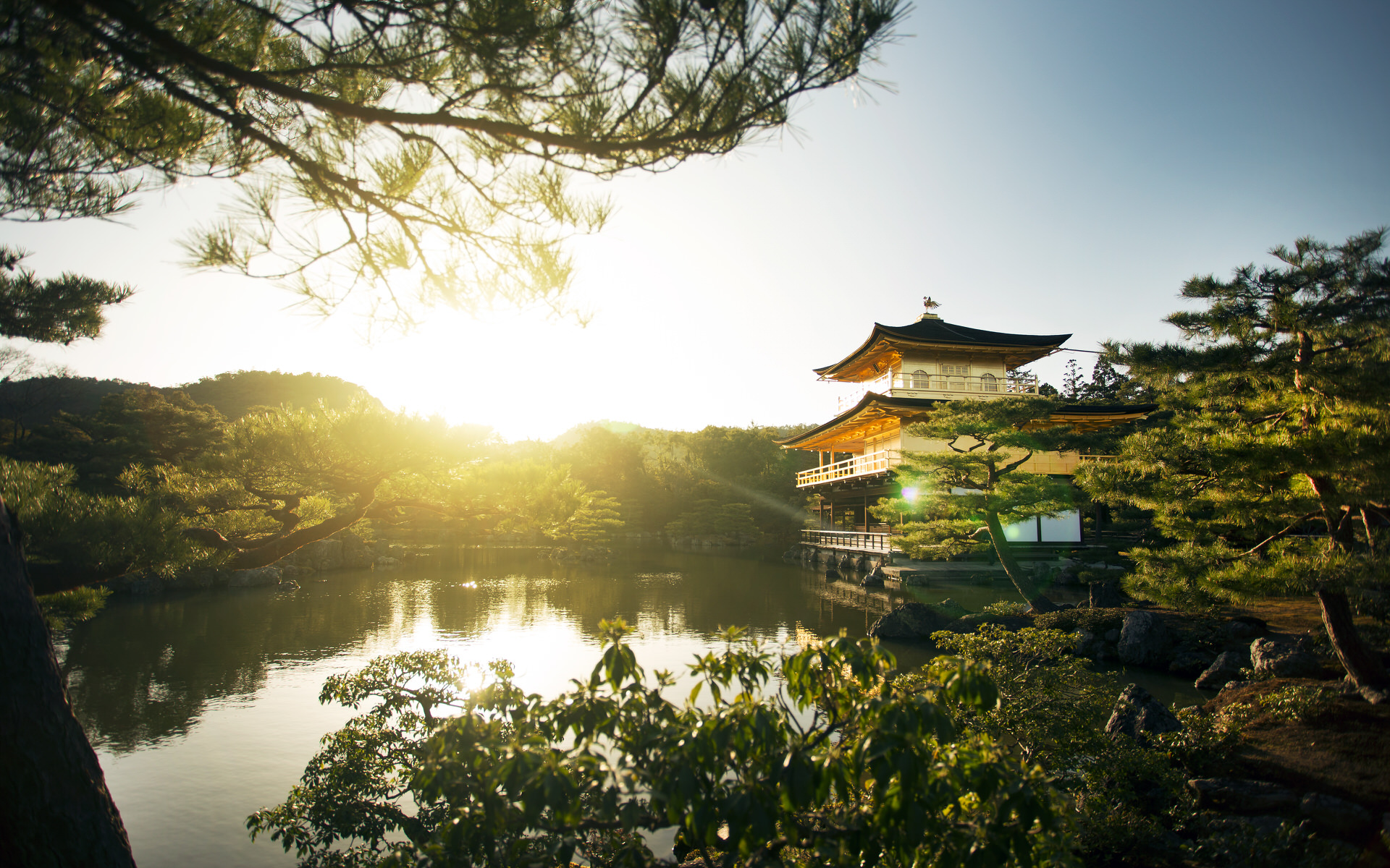 京都金阁寺高清壁纸