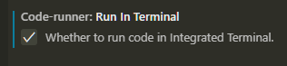 Run In Terminal