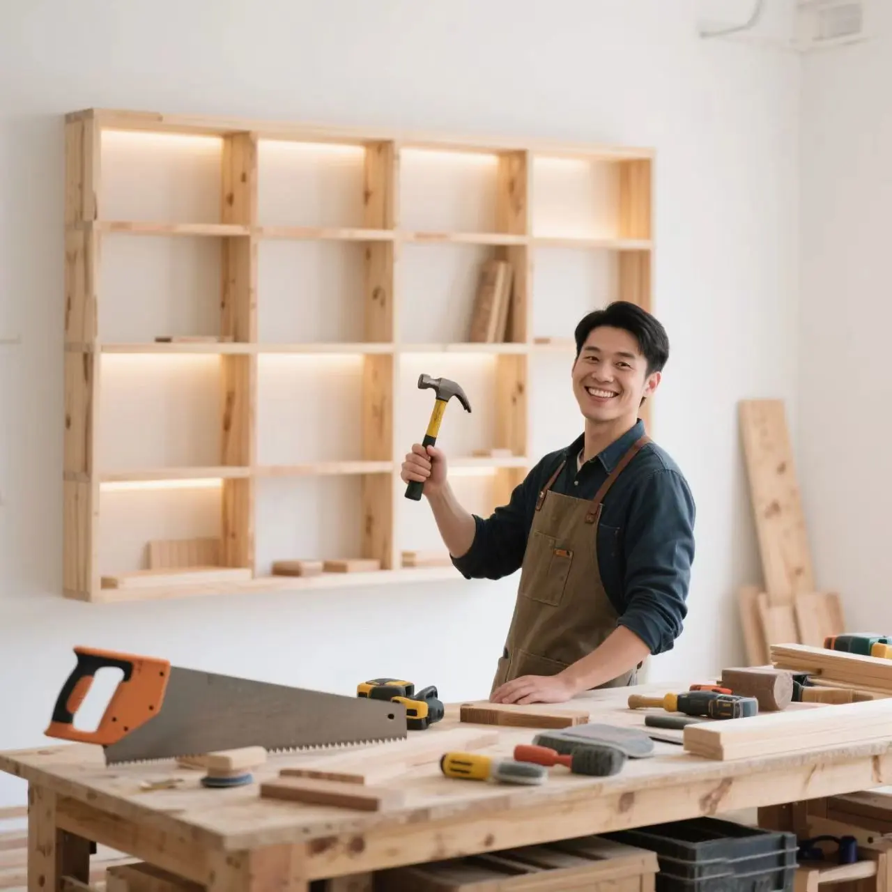Unleash Your Inner Craftsman：A Beginner's Guide to DIY Wood Furniture
