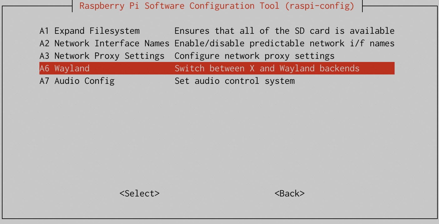 raspi-config