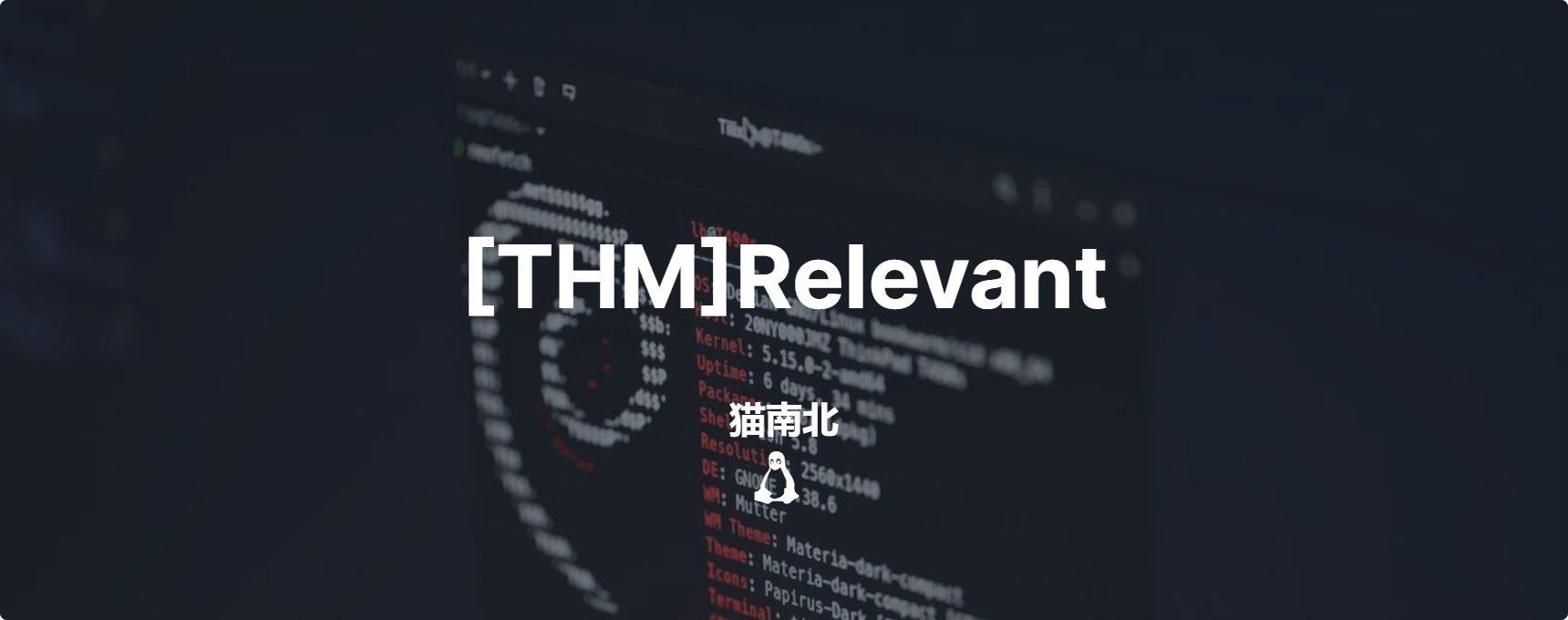 Featured image of post [THM]Relevant