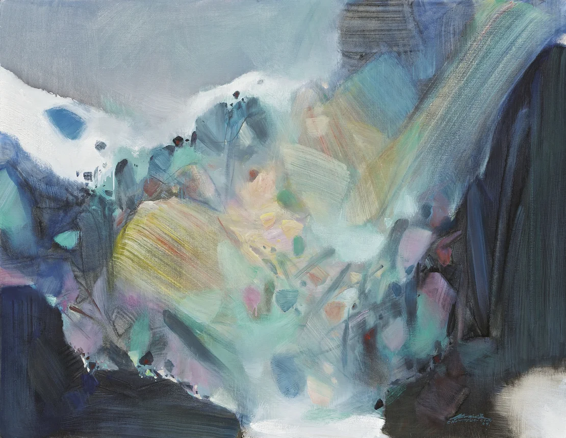 图片[5]-朱德群79幅高清作品集：抽象艺术大师经典鉴赏 - 搜源站-搜源站