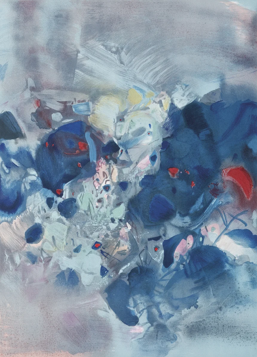 图片[7]-朱德群79幅高清作品集：抽象艺术大师经典鉴赏 - 搜源站-搜源站