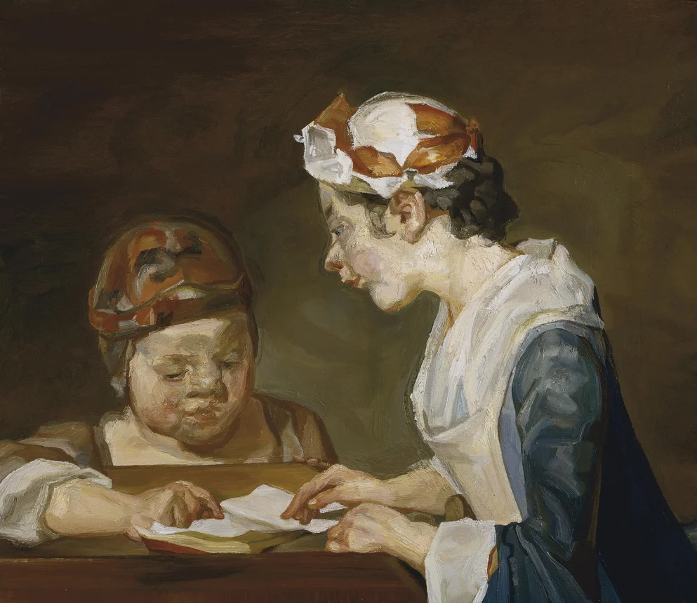 图片[8]-弗洛伊德28幅高清作品集：表现主义肖像画大师 - 搜源站-搜源站