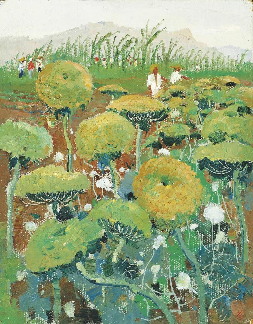 图片[2]-吴冠中39幅高清画作：中国现代艺术大师经典作品集 - 搜源站-搜源站