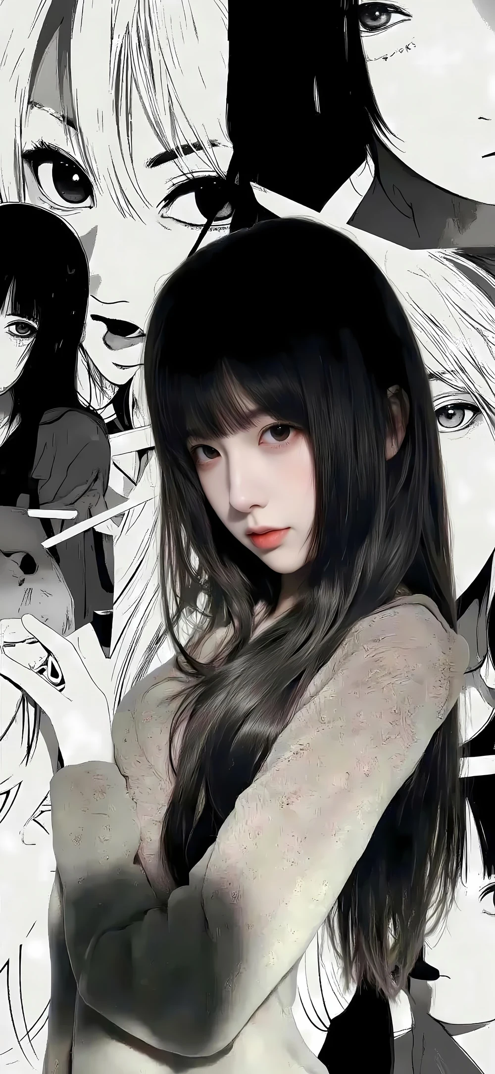 图片[2]-4K高清美女手机壁纸：自然清新壁纸大全，免费下载 - 搜源站-搜源站